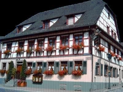 Landhotel Krone Königsbach-Stein Esterno foto