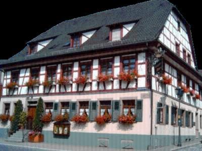 Landhotel Krone Königsbach-Stein Esterno foto